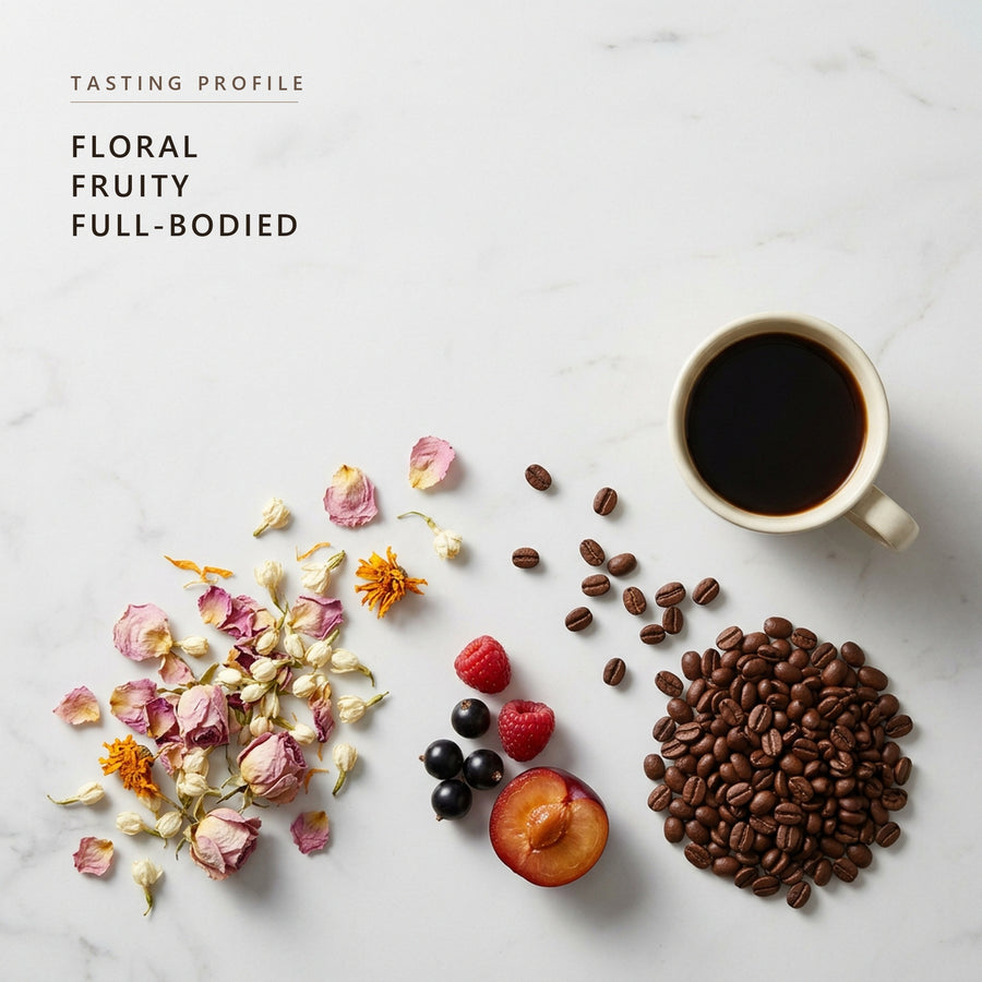 African Espresso tasting profile: floral, fruity and full-bodied